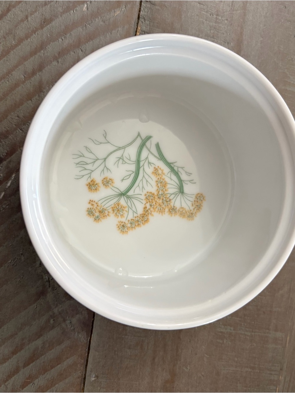 Stafford White Porcelain Herbs & Spices